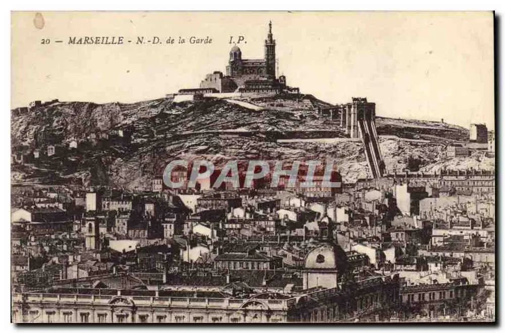 Marseille - N.-D. de la Garde — I.P. — n°20 - Frente