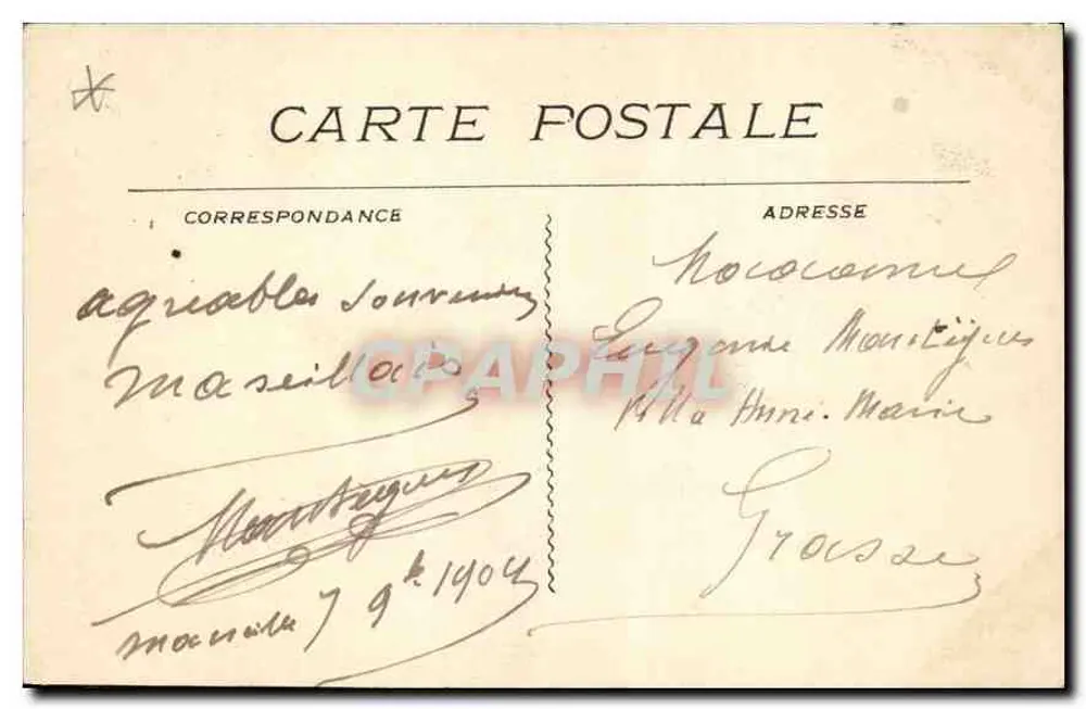 Marsiglia - Ascensori di N.-D. di La Garde — editore Cartolina moderna n° 138 - Verso