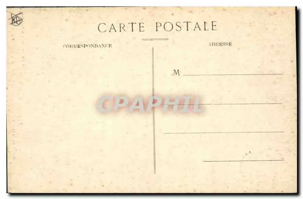 Marseille - N.-D. de la Garde - Schleusentor und Eingang zur Krypta — Sonderausgabe der Gesellschaft - Rückseite