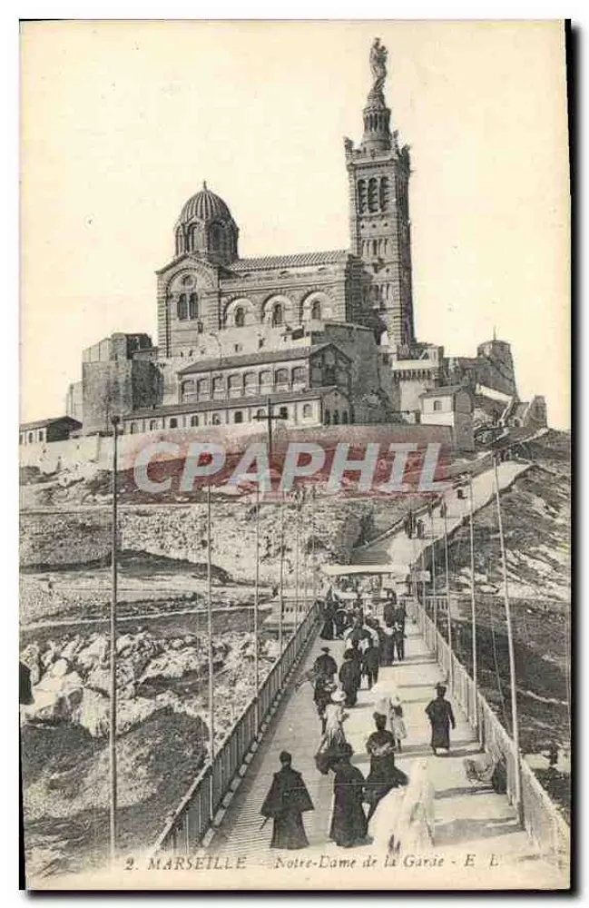 Marseille - Nossa Senhora da Garie - E. L. - Frente