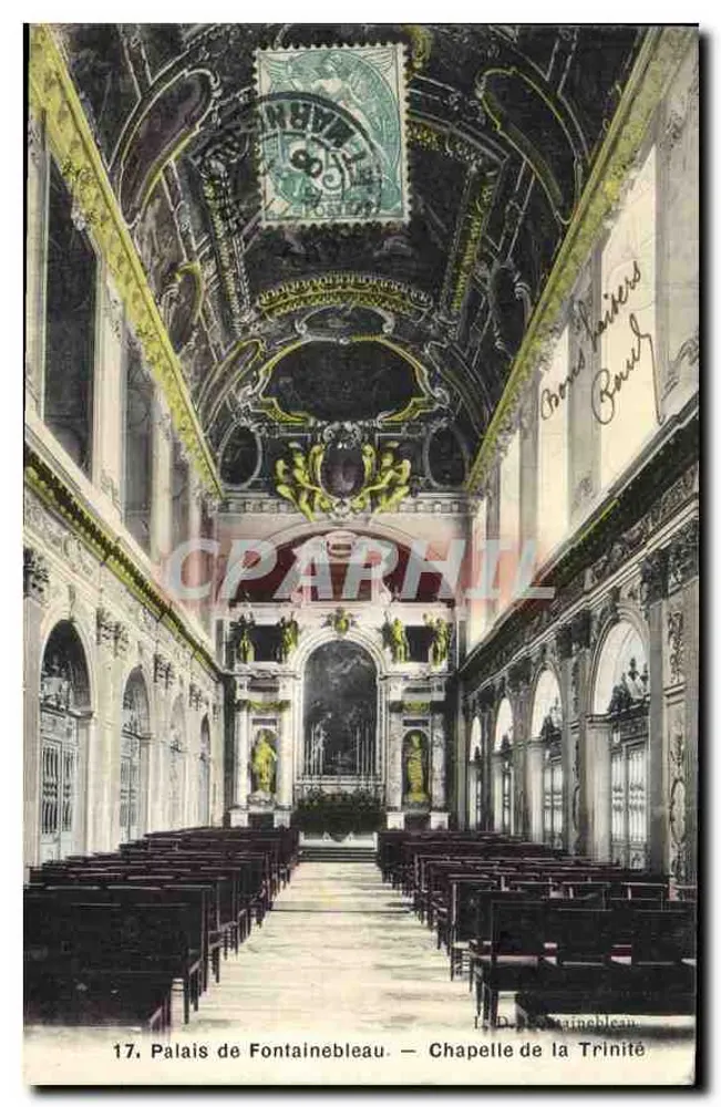 Palacio de Fontainebleau — Capilla de la Trinidad — D. Fontainebleau, n°17 - Anverso