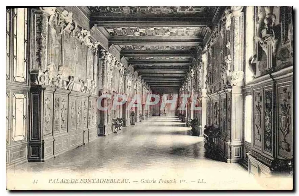 Schloss Fontainebleau — Galerie François 1er — LL. — n°44 - Vorderseite