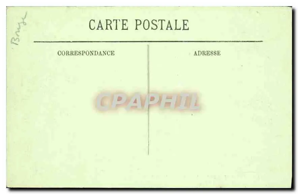 Fontainebleau — Das Schloss — Die Taufkapelle — LL. — n°10 - Rückseite