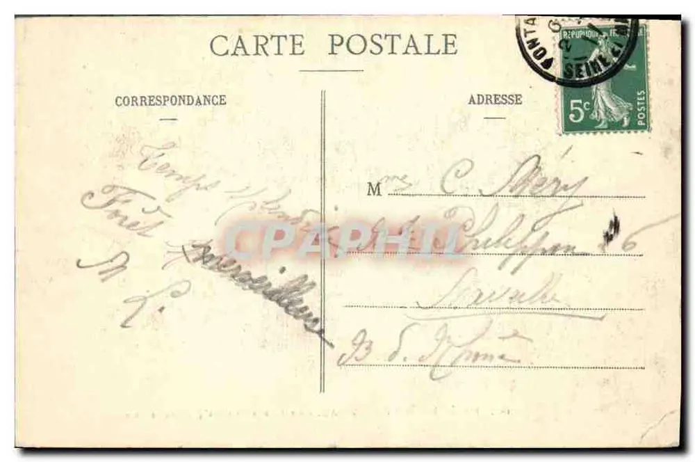 Forêt de Fontainebleau — Grotte aux Cristaux (Rocher St-Germain) — Éditeur non identifié, n° 769 - Rückseite