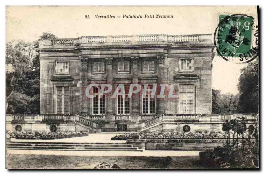 Versailles — Palácio do Petit Trianon — Editora EDA Versailles, n° 91 - Frente