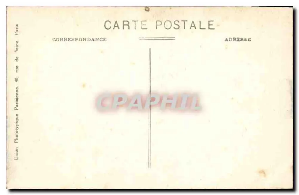 Rambouillet (S.-et-O.) - Das Schloss, vom Île des Poules aus gesehen — Édit. Fontstink - Rückseite