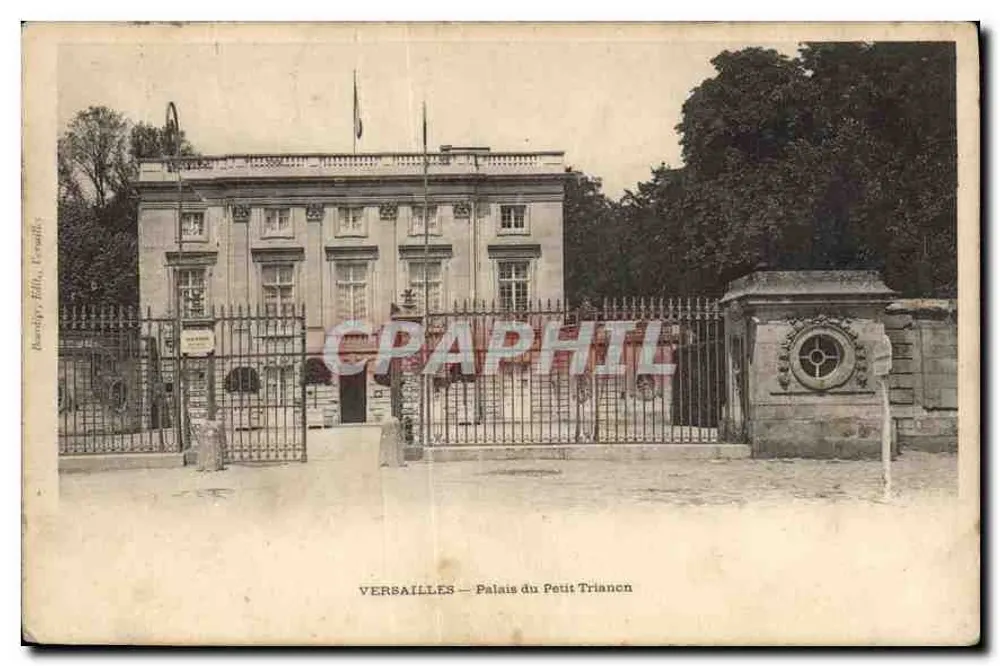 Versailles — Palácio do Petit Trianon — Bamajy & Fils, Versailles - Frente