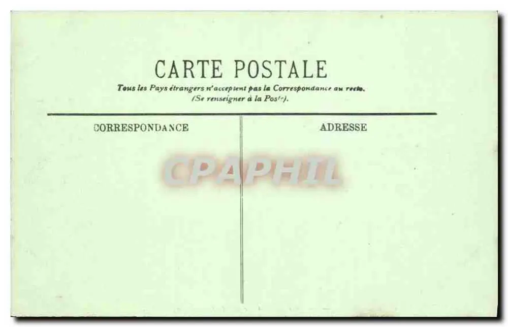 Fontainebleau — Die Forêt — Die Gorges de Franchard — LL. — n° 218 - Rückseite