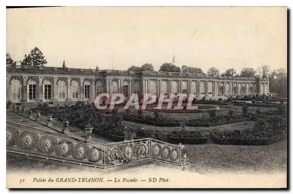 Palácio do GRAND-TRIANON — A Fachada — ND Fot. - Frente