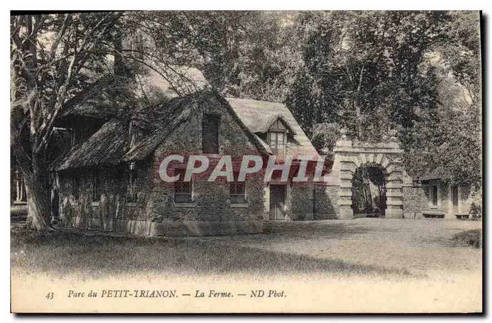 Parque do PETIT-TRIANON — A Fazenda — ND Pbot. - Frente