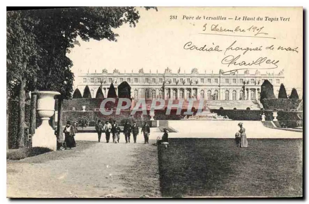 Parque de Versailles — Le Haut du Tapis Vert — Editora Graphi - Frente
