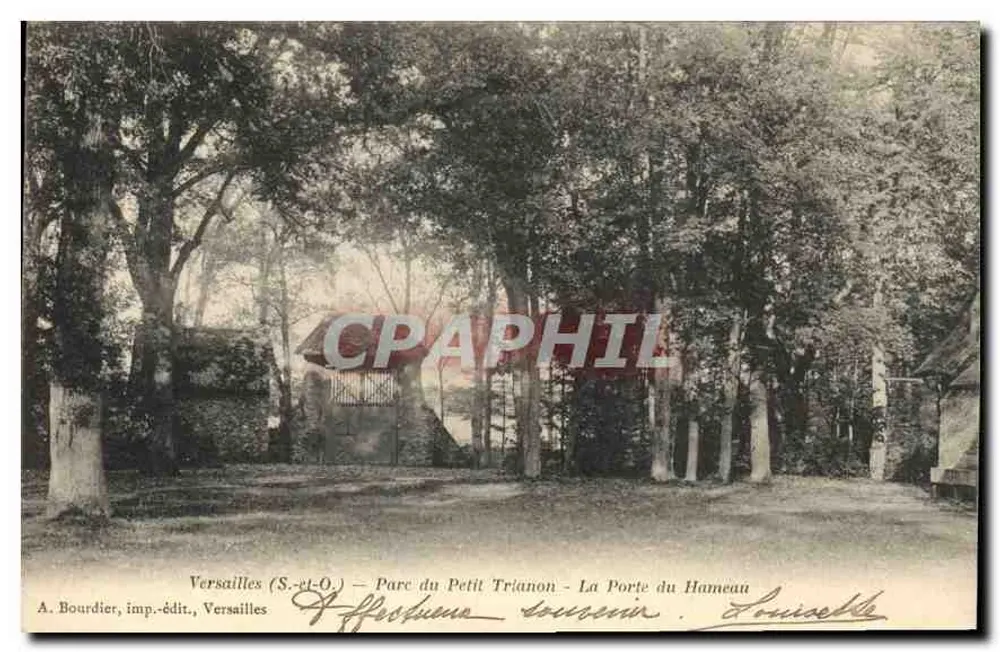 Versailles (S.-et-O.) - Park des Petit Trianon - Die Pforte des Hamlets - Vorderseite