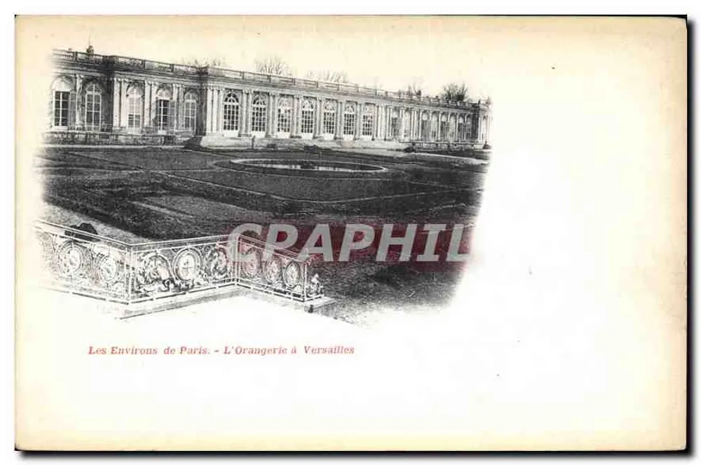 De Orangerie te Versailles — De omgeving van Parijs — Graphphil - Voorkant