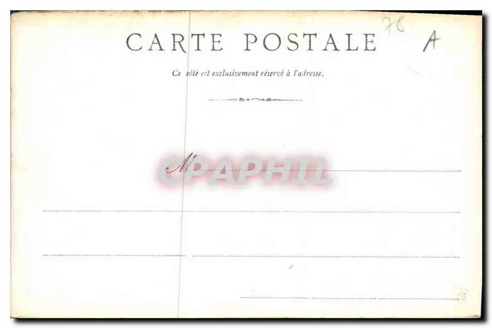 Chambre de Louis XIV - Versailles — Les Environs de Paris — Éditeur Versailles - Verso
