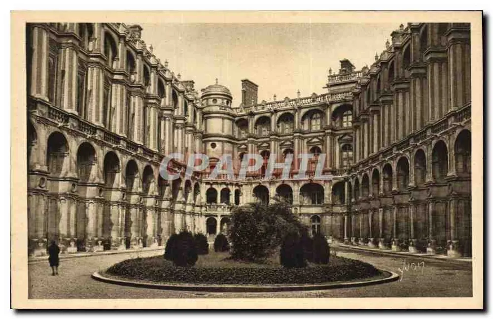 Cour d'Honneur de Saint-Germain-en-Laye — vista arquitetônica — editor desconhecido, número de série não visível - Frente