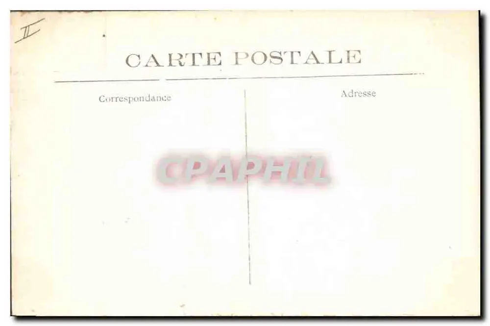Saint-Germain-en-Laye — Le Rond-Point des Roses und die Terrasse (Länge 2.400 m.) — Verlag Abeille & Fils - Rückseite