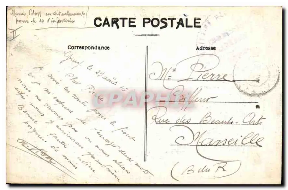 LYON — Die Saône — Allgemeiner Blick auf Vaise und Serin — C B - Rückseite