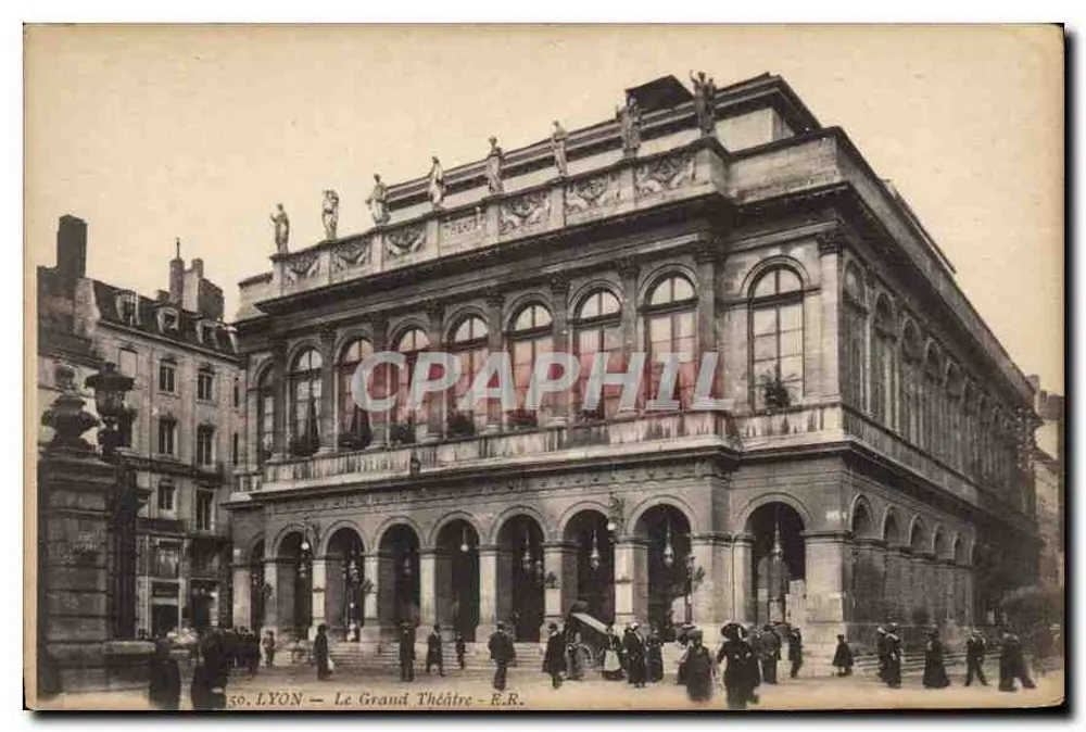 LYON — O Grande Teatro — E.R. - Frente
