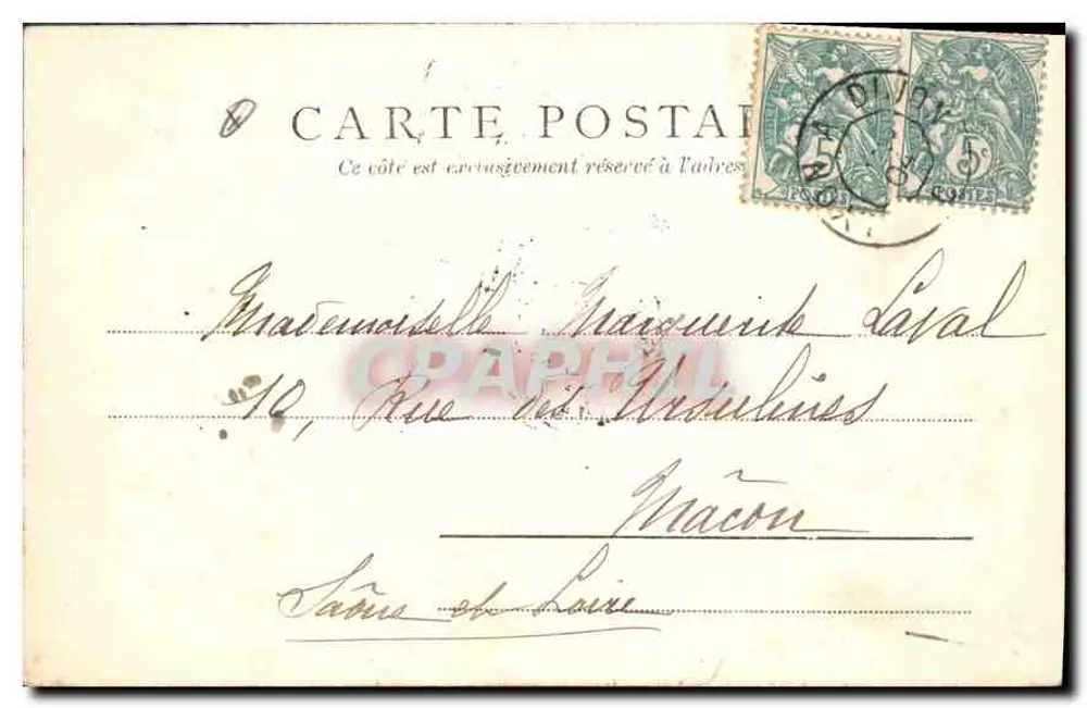 Teatro dos Célestins — Lyon — editor Pourraïs, n° 27009 - Verso