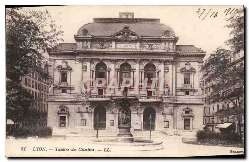 LYON — Teatr Célestins — LL. - Awers