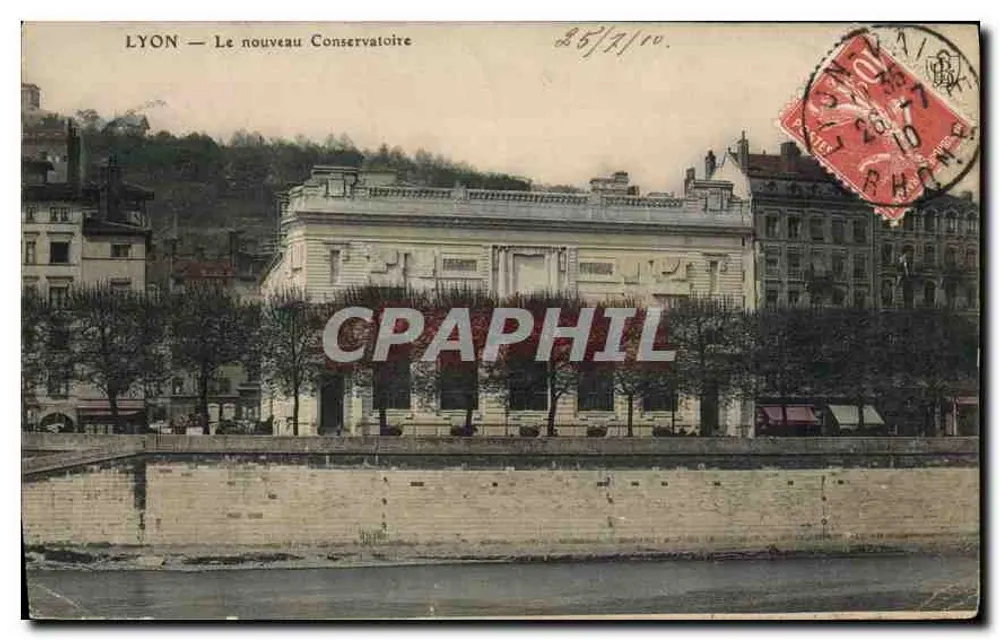LYON — Le nouveau Conservatoire — éditeur : C. L. B. n° 257 - Voorkant