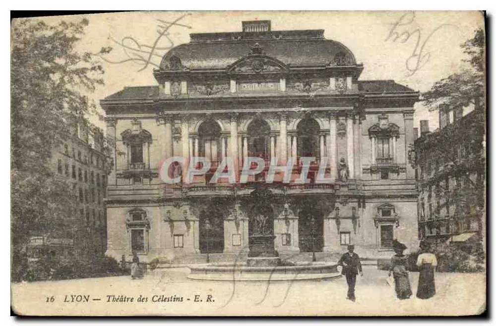 LYON — Teatro dos Célestins — E. R. - Frente