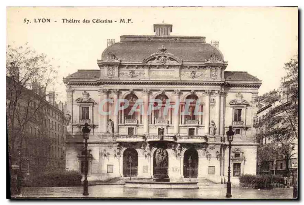 Lyon - Teatro dos Célestins - M.F. - n°57 - Frente