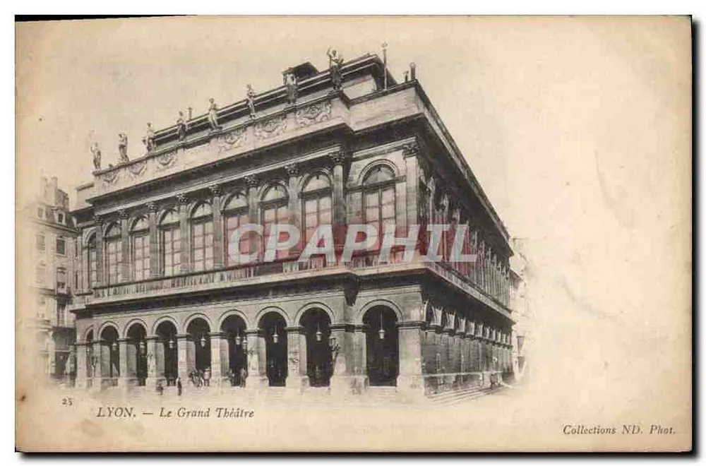 LYON — Il Grande Teatro — Collezioni ND. Fot. n°25 - Recto