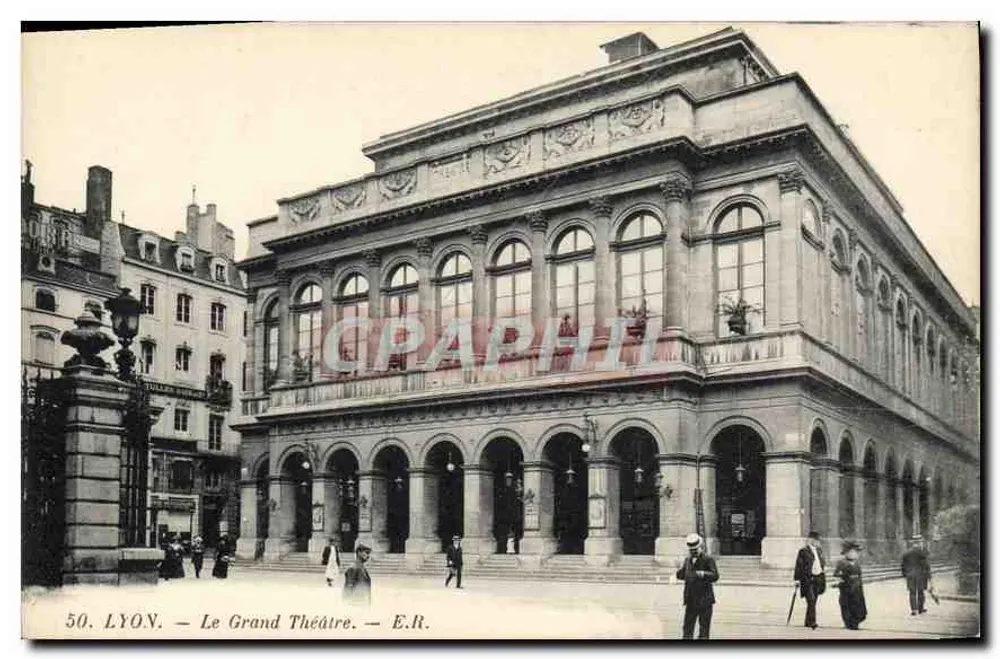 LYON — Il Grand Teatro — E.R. - Recto