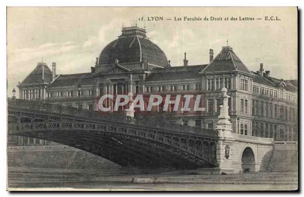 LYON — Les Facultés de Droit et des Lettres — E.C.L. - Vorderseite