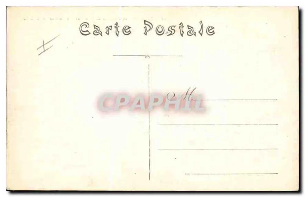LYON — Les Facultés de Droit et des Lettres — E.C.L. - Rückseite