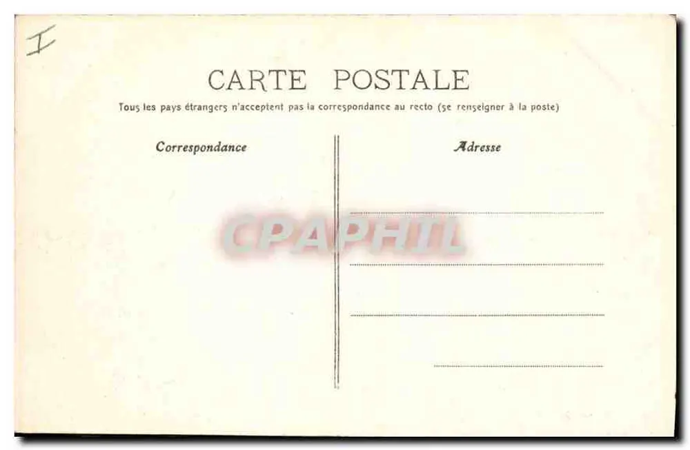 LYON — A Prefeitura — P. Martel Lyon, n°26 - Verso