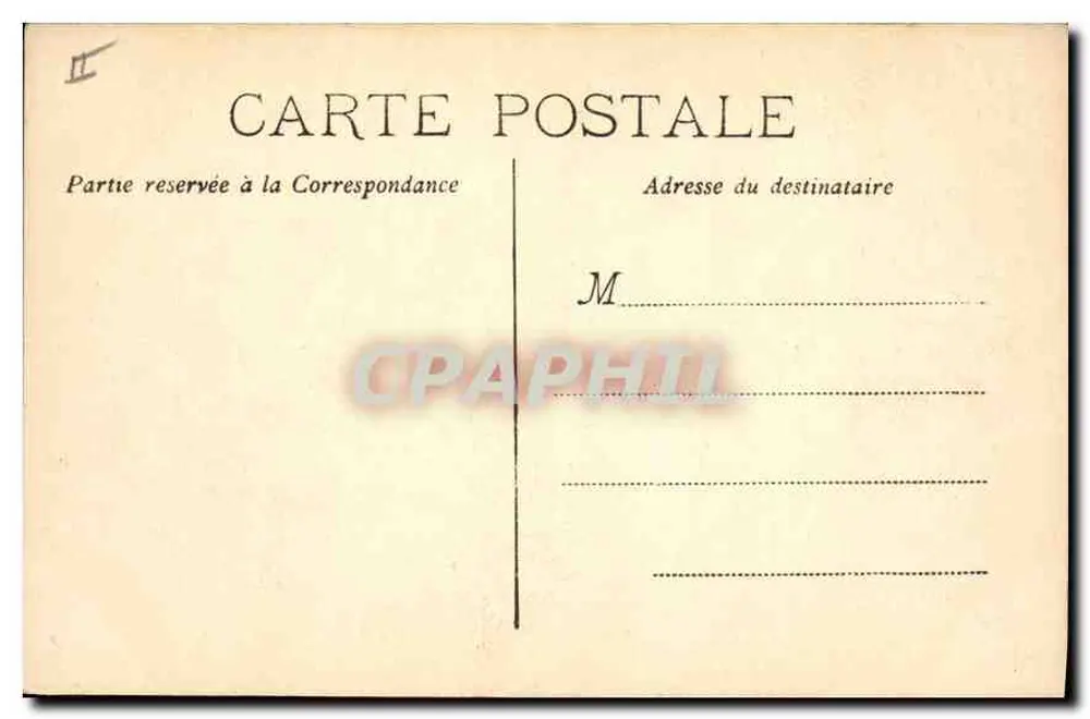 Chamonix e as Aiguilles Verte e do Dru — G. Tairtar, fot., Chamonix — n° 609 - Verso