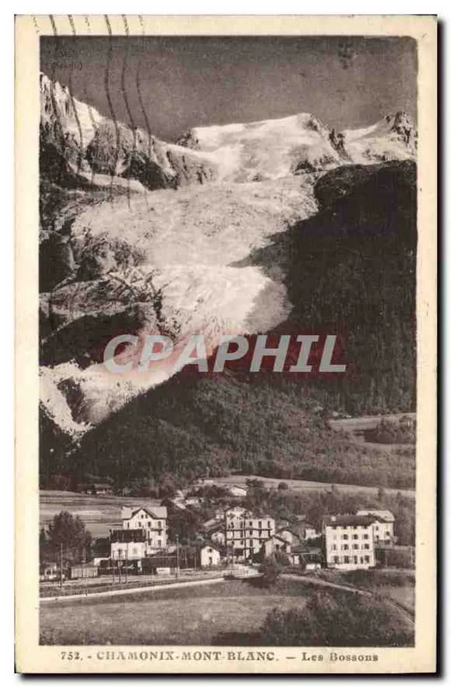 Chamonix-Mont-Blanc — Les Bossons — 752 - Frente