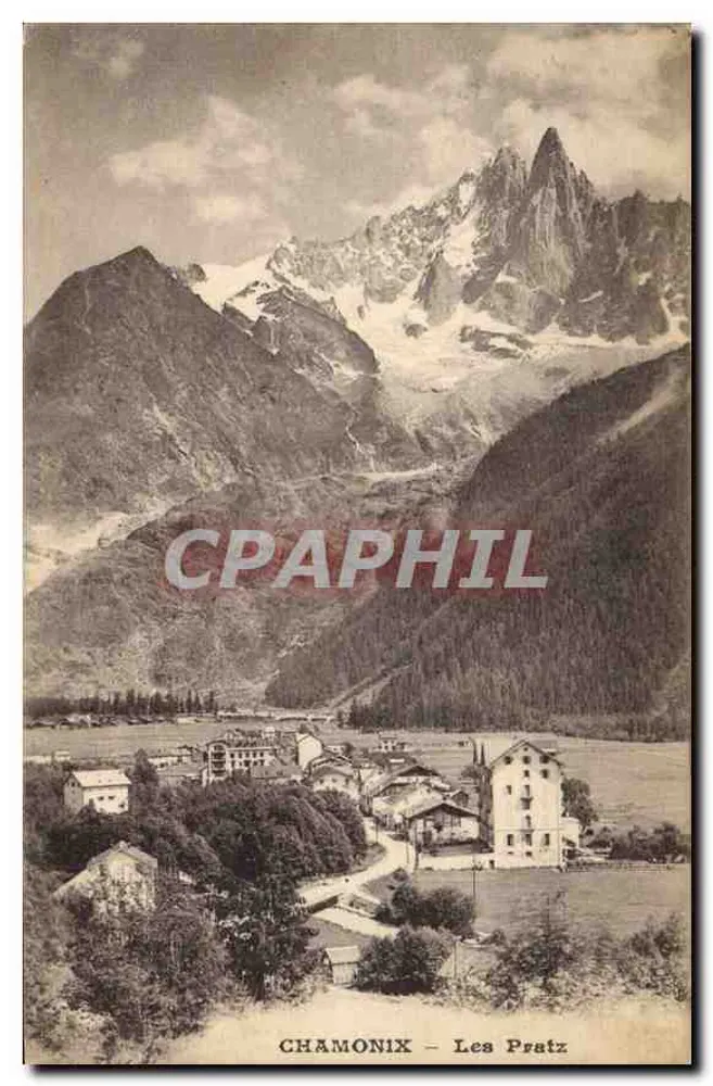 Chamonix — Les Pratz — G. Taitras, editor - Frente