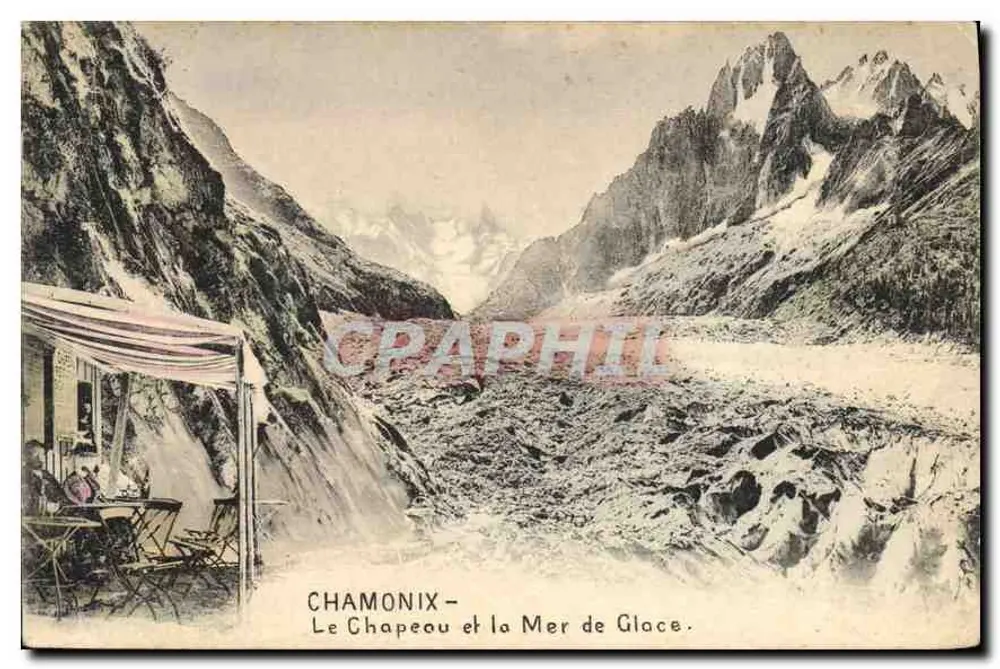 Chamonix — O Chapéu e o Mar de Gelo — editor não identificado - Frente