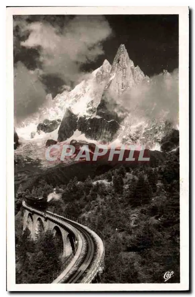 Aiguille du Drû — Chamonix — Verlag C.A.P. Nr. (51) - Vorderseite