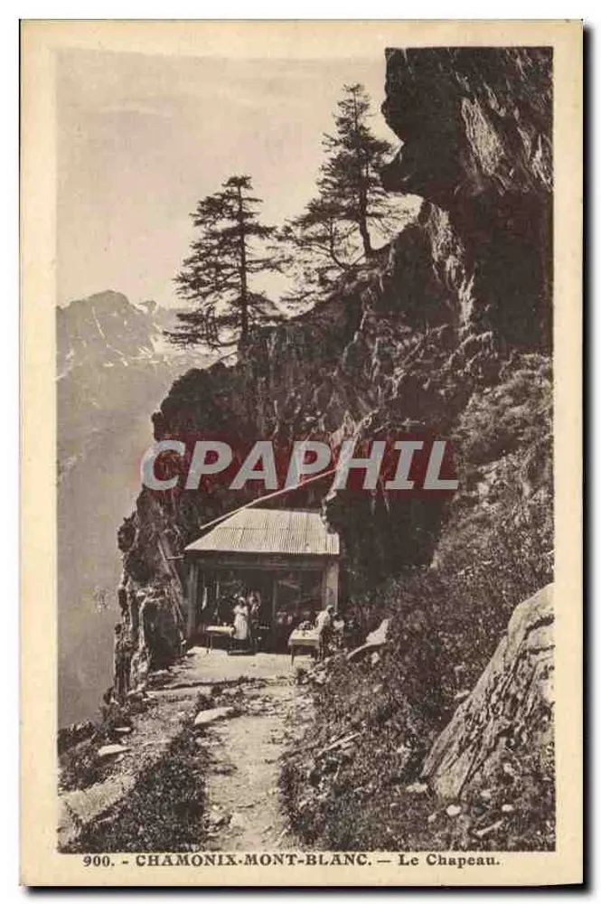 Chamonix-Mont-Blanc — O Chapéu — editor Morand & Bot, n° 900 - Frente