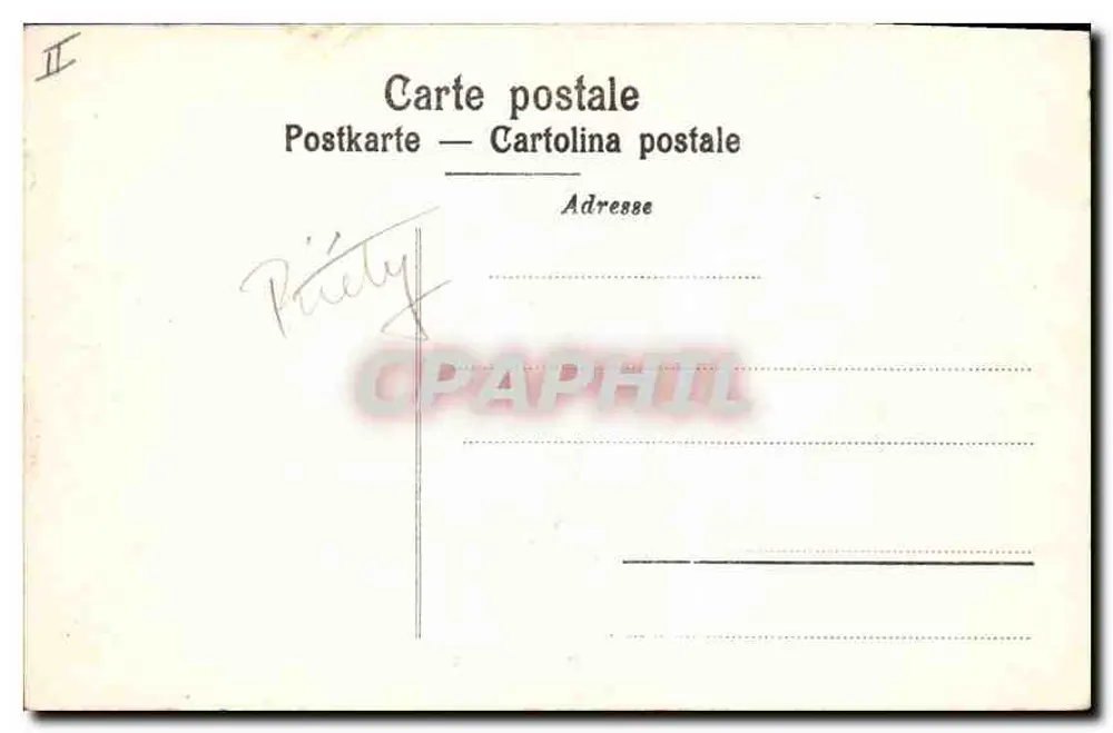 Chamonix e o Monte Branco — Wehril A.-G. Kilchberg Zürich — n° 5085 - Verso