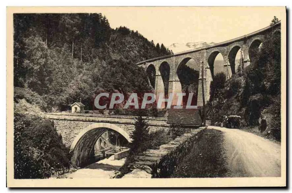 Puente Sainte-Marie — Chamonix-Mont-Blanc — Editor Lévy et Acierbeis, París - Anverso