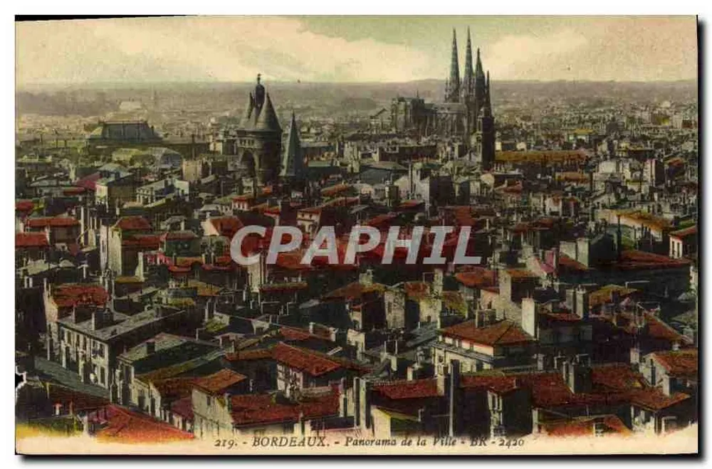 Bordeaux — Panorama da Cidade — BR-2420 - Frente