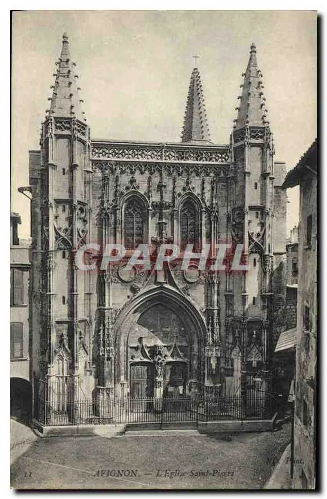 Avignon — Katedra św. Piotra — N° 11, wydawca P. Piot - Awers