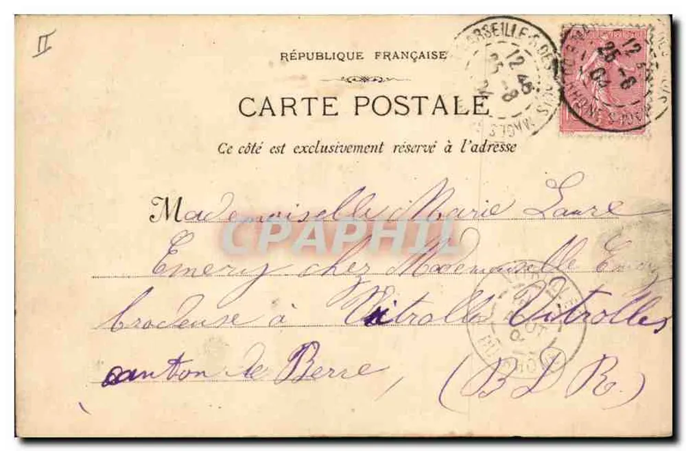 Avignon - Os Muros — Editor E. Lacent, n° 941 - Verso