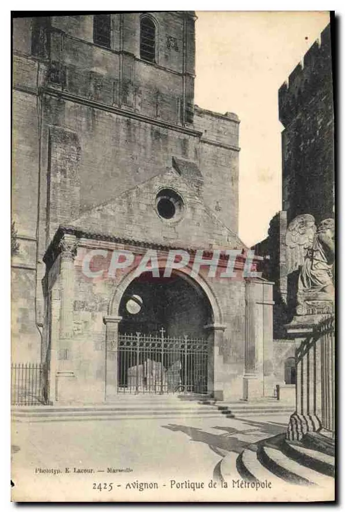 Portique da Metrópole — Avignon — Fototipia E. Laceour, Marselha, n°2425 - Frente