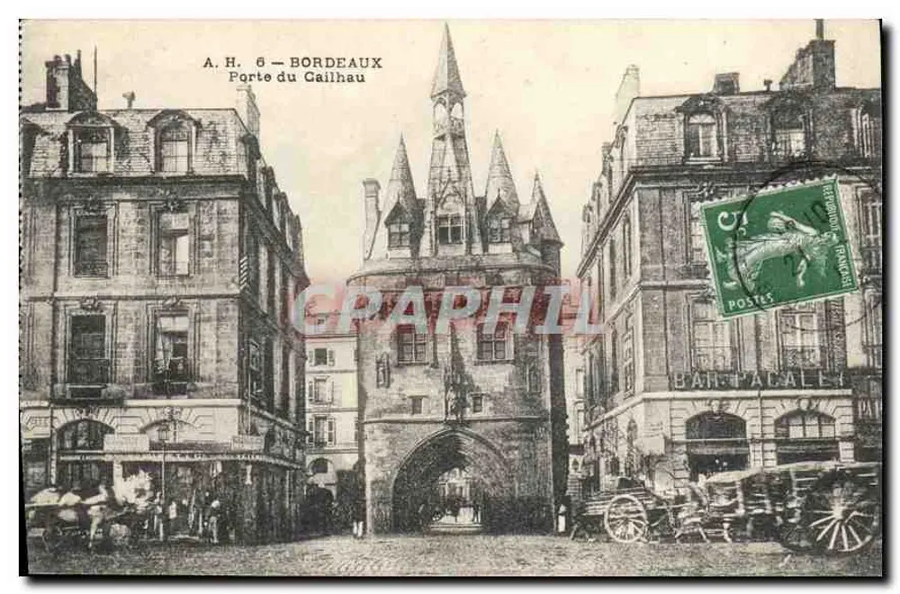 Bordeaux — Porta do Gaillhau — A.H. 6 - Frente