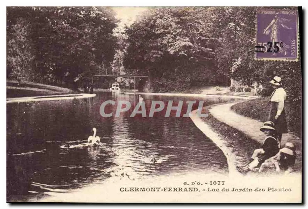 Clermont-Ferrand — See des Jardin des Plantes — G. D'O. - 1077 - Vorderseite