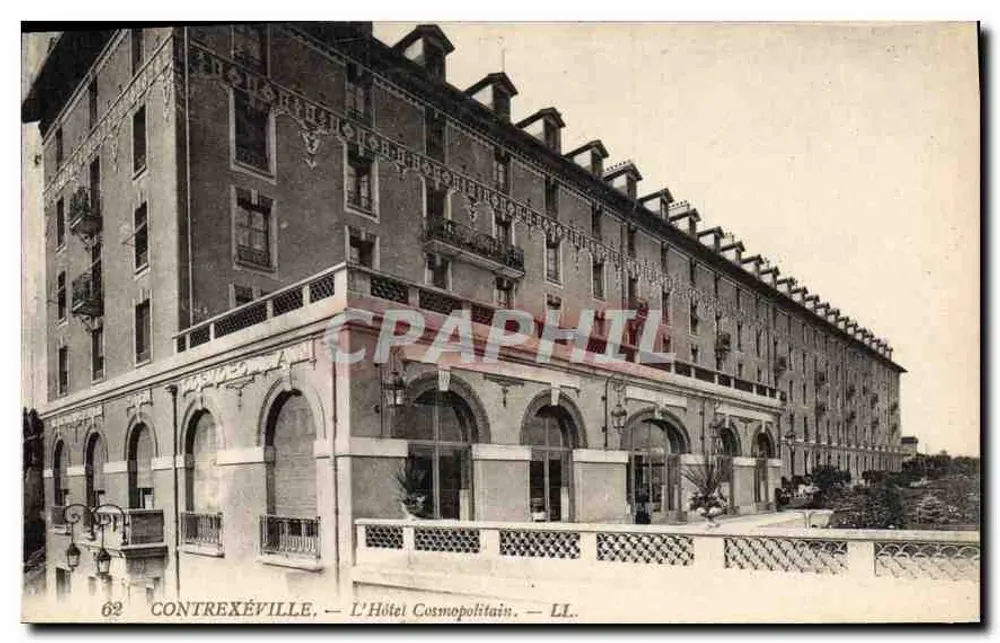 Contrexéville — O Hotel Cosmopolitain — LL. — n°62 - Frente
