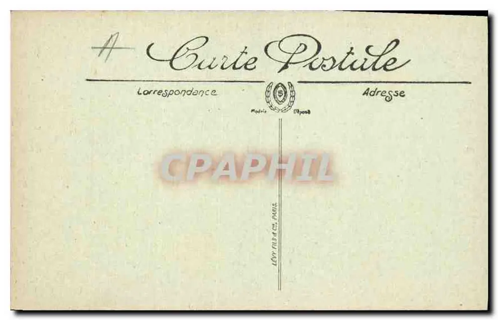 Contrexéville — O Hotel Cosmopolitain — LL. — n°62 - Verso