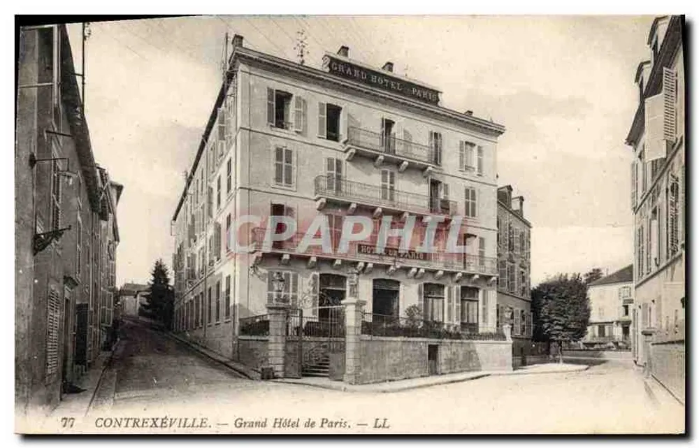 Contrexéville — Grand Hôtel de Paris — LL - Frente