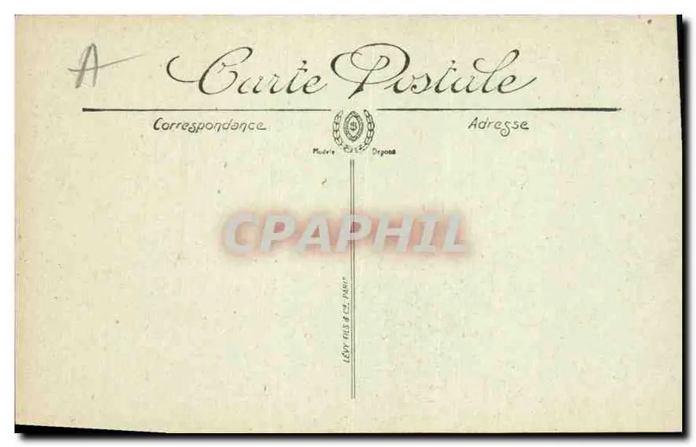 Contrexéville — Grand Hôtel de Paris — LL - Verso